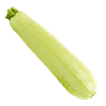 Witte courgette