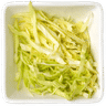 Green Cabbage, shredded