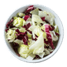 Radicchio et laitue iceberg