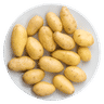 Småpotatis, förkokt