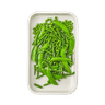Blanched Peas, Young Pea Pods and Green Beans